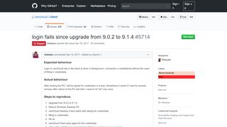 
                            6. login fails since upgrade from 9.0.2 to 9.1.4 · Issue #5714 · owncloud ...