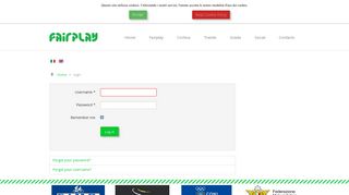 
                            5. login - FairPlay