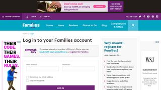 
                            7. Login - Families Online