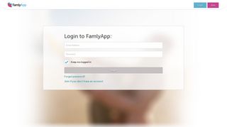 
                            10. Login - FamlyApp