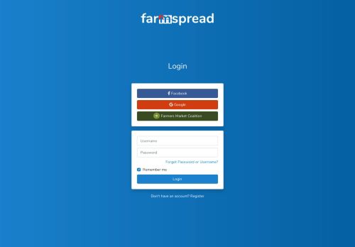 
                            11. Login - Farmspread