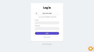 
                            1. Login | feeder.co - RSS Feed Reader