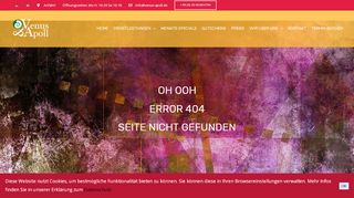 
                            11. login fehler – Venus & Apoll