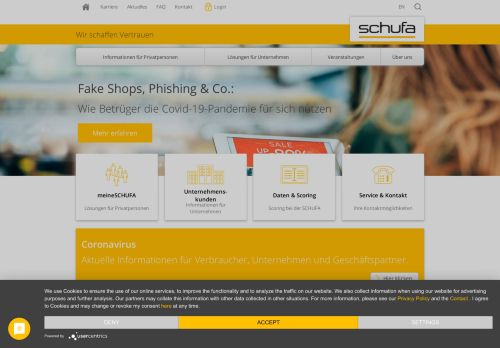 
                            5. Login fehlgeschlagen - Schufa