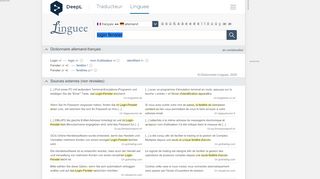 
                            6. Login Fenster - Traduction en français – dictionnaire Linguee