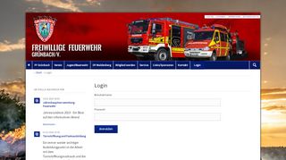 
                            11. Login - FF Grünbach - Freiwillige Feuerwehr Grünbach