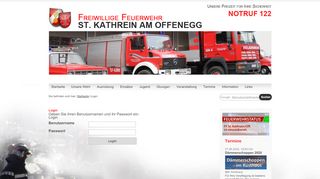 
                            11. Login - FF St. Kathrein am Offenegg