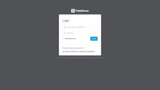 
                            1. Login - FieldSense