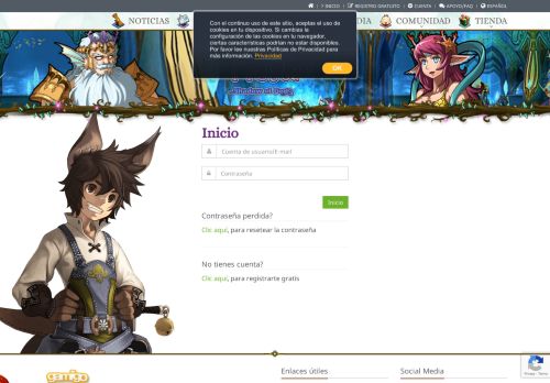 
                            1. Login - Fiesta Online - 3D Anime MMORPG - Gamigo