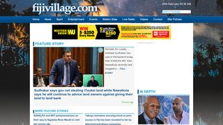 
                            1. Login - Fijivillage | Fiji's Latest News and Sports website