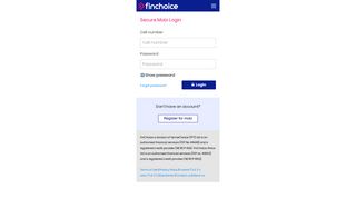 
                            3. Login | FinChoice