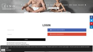 
                            4. Login - Fino Arredamenti