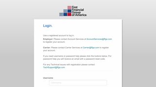 
                            6. Login - First Financial Group