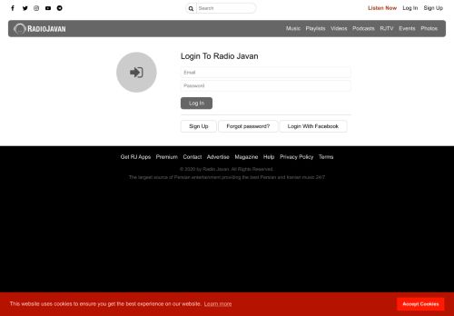 
                            1. login first - Radio Javan