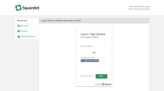 
                            2. Login first | Squarelet | Squarelet eCommerce