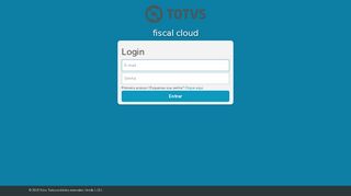 
                            4. Login - fiscal cloud - Bematech