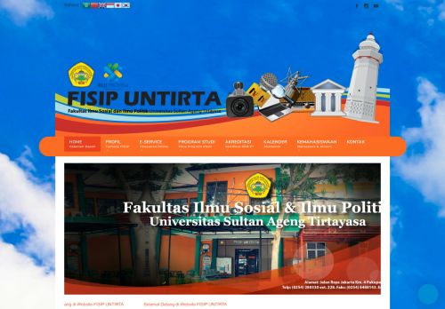 
                            4. Login | FISIP Untirta