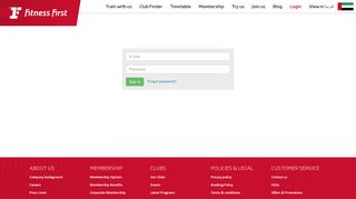 
                            3. Login | Fitness First UAE