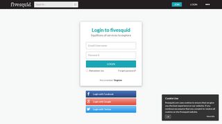 
                            13. Login - fivesquid