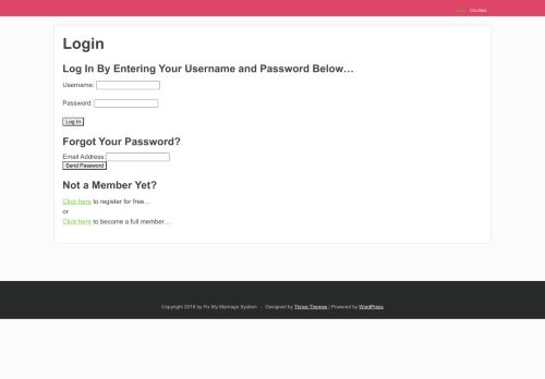 
                            7. Login – Fix My Marriage System