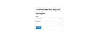 
                            1. Login - Fleurop-Interflora