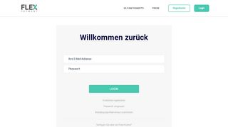 
                            1. login - FLEX Payment
