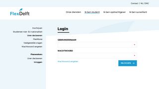 
                            9. Login - FlexDelft