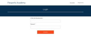 
                            5. Login – Flexperto Academy