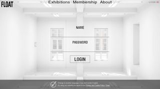 
                            5. Login / Float Gallery