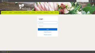 
                            3. Login - Florajet Webshop - freshportal software