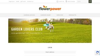 
                            1. Login - Flower Power