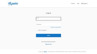 
                            1. Login - Flywire