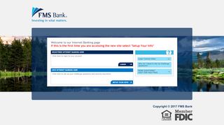 
                            12. Login - FMS Bank Internet Banking