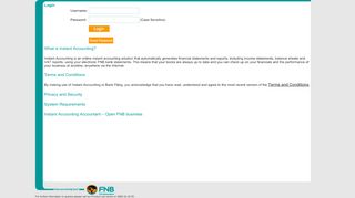 
                            5. Login - FNB