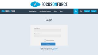 
                            4. Login - Focusonforce.com