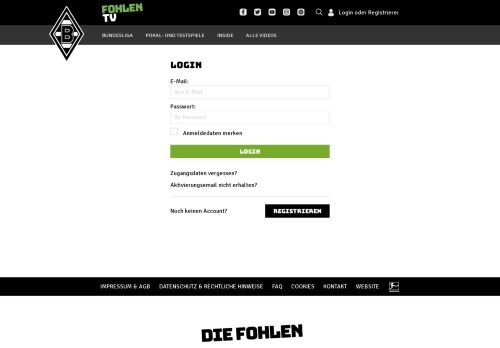 
                            1. Login - FohlenTV