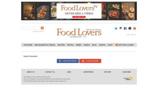 
                            2. Login - Food Lovers