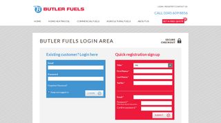 
                            10. Login For Existing Customers & Quick Registration Sign Up | Butler ...