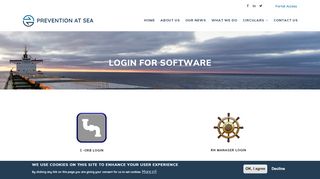 
                            3. Login for software | Prevention at Sea