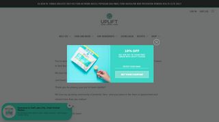 
                            3. Login for Uplifters – UpliftFood