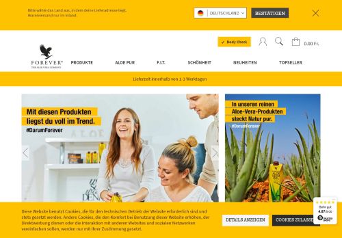 
                            6. Login - Forever Living Products Switzerland GmbH