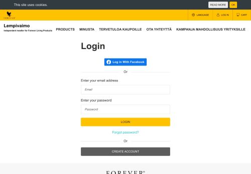 
                            10. Login - Forever Living Products