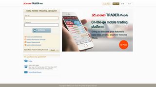 
                            11. Login Forex Trading Account | Z.com Forex - Online Forex Trading ...