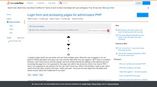 
                            9. Login form and accessing pages for admin/users PHP - ...