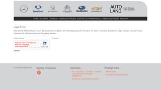 
                            9. Login Form - Autoland PPAT GmbH