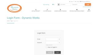 
                            8. Login Form - Dynamic Works - Dynamic Works Institute