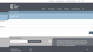 
                            4. Login Form - FH Campus Wien