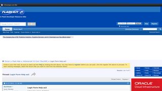 
                            8. Login Form Help as3 - Flash Kit Community Forums