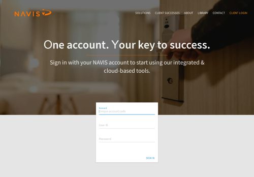 
                            6. Login Form - Navis