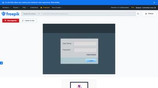 
                            10. Login form | Télécharger PSD gratuitement - Freepik